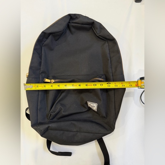 Herschel Supply Co. Black Backpack | Classic Everyday School Travel Bag - Picture 13 of 15